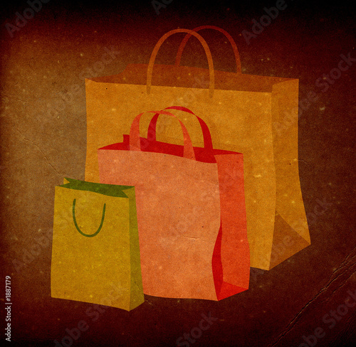 Illustration : shopping bags shopping bags
