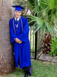 nervous college graduate