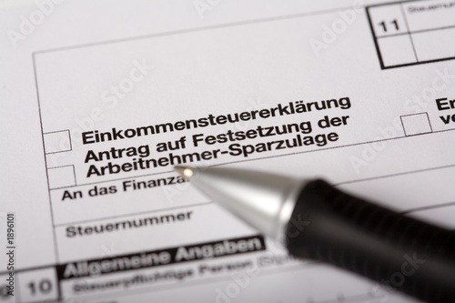 Foto: steuererklärung steuererklärung