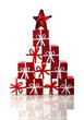 red christmas ornaments