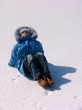 girl on snow
