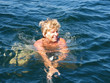 schwimmer im meer schwimmer im meer