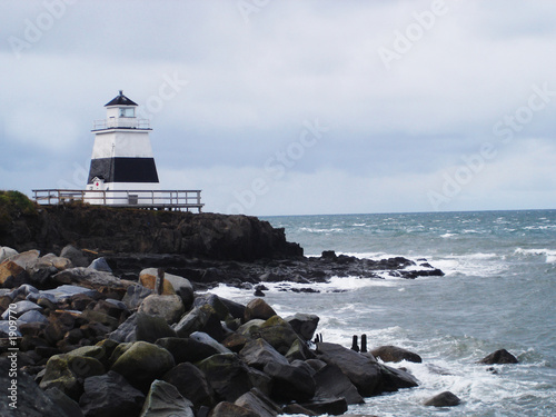 lighthouse during the winter season