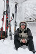 young skier