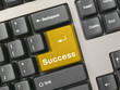 keyboard - golden key success