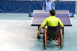 wheel chair table tennis for disabled persons