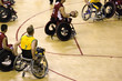wheel chair basketball for disabled persons (men)