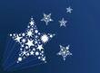 étoiles bleu