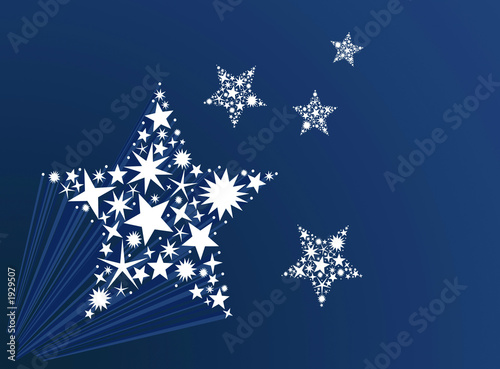 Illustration: étoiles bleu étoiles bleu