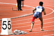 men's 200 meters race for disabled persons