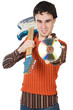 attractive musical young person