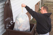 Photo: trash man trash man