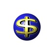 blue ball dollar