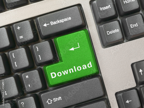 keyboard - green key download