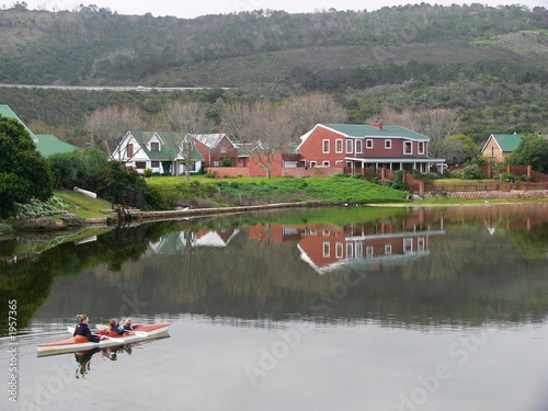 family canoeing