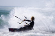 kitesurfer spray