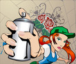 graffiti girl