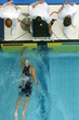 swimming finish