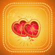 two red heart
