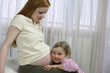 listerning to baby