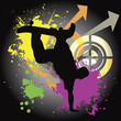 funky skateboarding