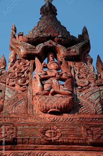 Photo: myanmar, mandalay: pagoda myanmar, mandalay: pagoda