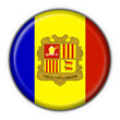 bottone bandiera di andorra - flag