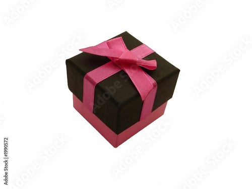 ribbon-wrapped present