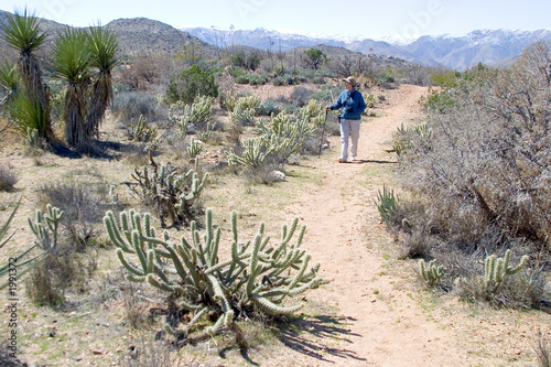 Photo: mature women hiker mature women hiker