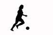soccer silhouette