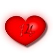 coeur saint valentin