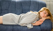 girl on the couch