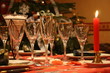 plan de table en gros plan