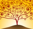 art nouveau tree