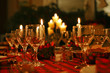 diner aux chandelles - table