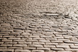 old cobblestone road