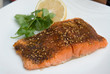 grilled salmon cajun spiced fillet with lemon grilled salmon cajun spiced fillet with lemon