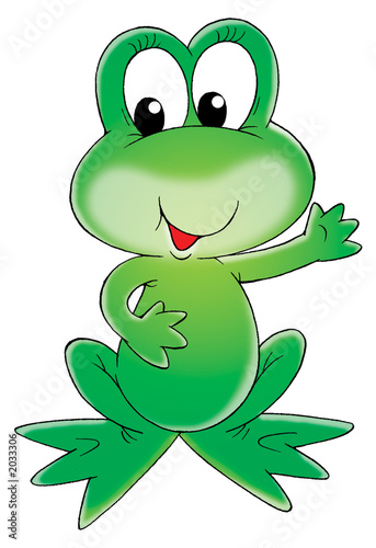 green frog