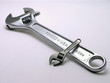 2 monkey wrenches