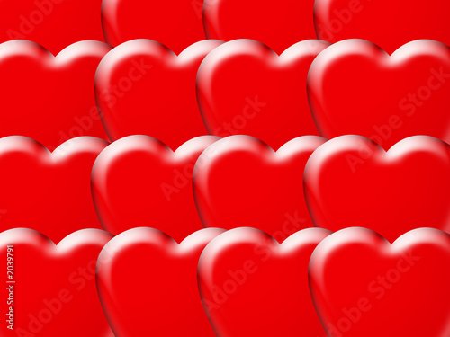 Illustration: heart background heart background