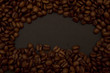 tight coffee beans frame
