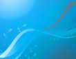 abstract backdrop in blue