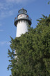 lighthouse in trees