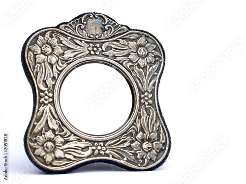 antique silver frame