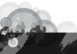 Illustration: retro shapes background retro shapes background