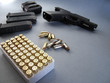 pistol and ammo