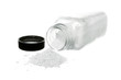 generic white powder from a jar