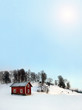 wooden house