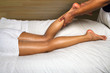 day spa calf and foot massage