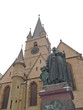 eglise dans la ville de sibiu en roumanie